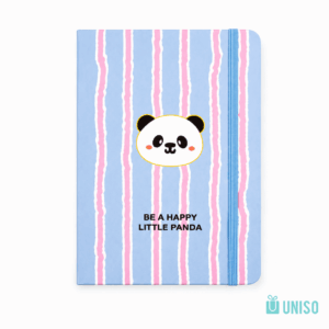 Caderno A6 Capa Dura Pautado Animal 14,5x10,5cm 96 fls - UNISO - UND