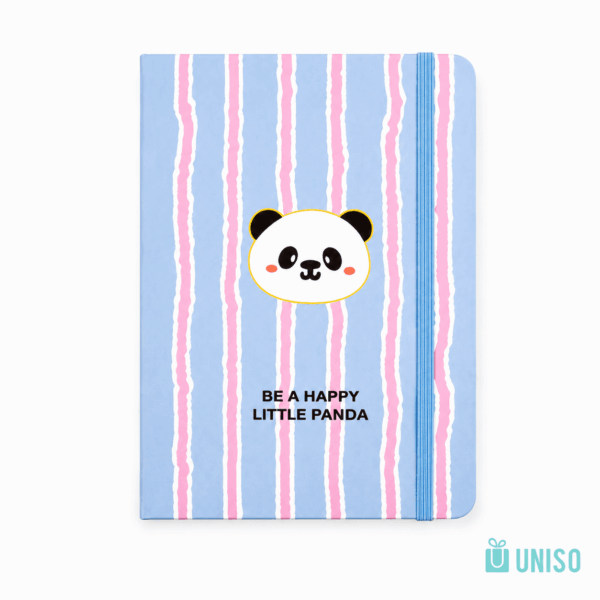Caderno A6 Capa Dura Pautado Animal 14,5x10,5cm 96 fls - UNISO - UND