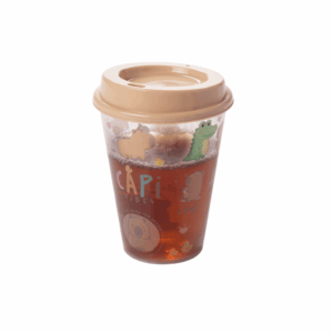Copo Capivara c/ Tampa Bico 270 ML - PLASÚTIL - UND