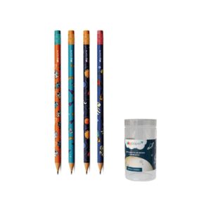 Lápis Grafite Hb c/ BorrachaAstronauta - SKYPAPER - PACOTE 12 UND