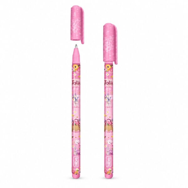 Caneta Preta Esferográfica 0.7mm Jolie - TILIBRA - CX 12 UND