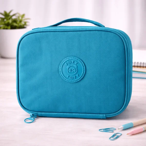 Estojo Box Porta Objetos Teen AZUL - FOFY - UND