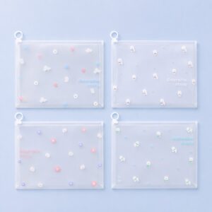 Estojo Pasta Zip Multiuso ADORABLE STORY 22x13cm - UNISO - UND