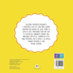 Livro de Colorir Jungle Buddies - CIRANDA - UND