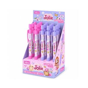 Lapiseira 0.7mm Jolie - TILIBRA - CX 12 UND