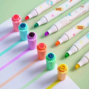 Marca Texto Carimbo 6 Cores
