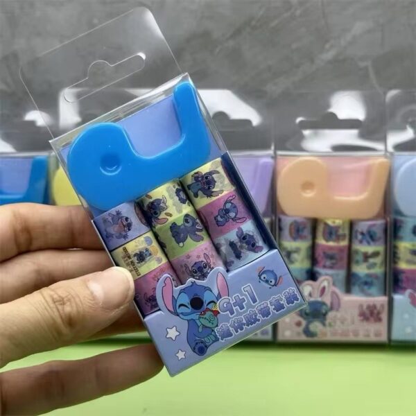 Kit Mini Washi Tape c/ Cortador Stitch