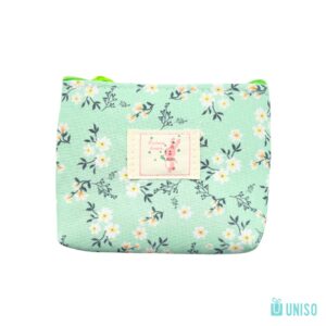Bolsinha Porta Moedas Retangular Flor 6x15x3cm - UNISO - UND