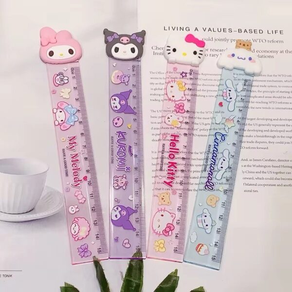 Régua Fofa Turma Hello Kitty