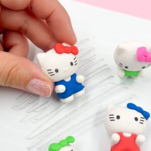 Borracha Fofa 3D Hello Kitty - IMPORTADO - UND
