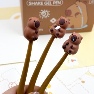 Caneta Flexivel Dançante Capivara