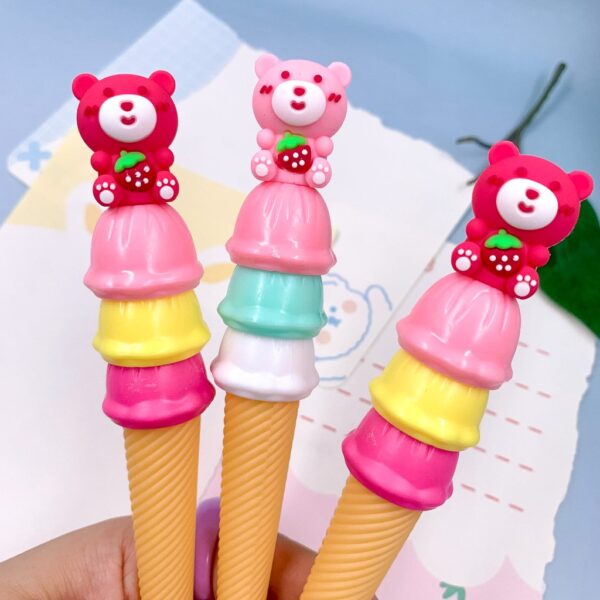 Caneta Ursinho Lotso Sorvetinho