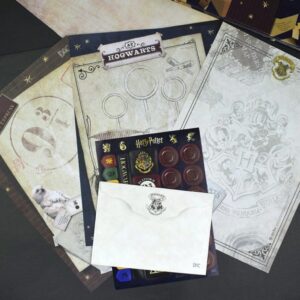 Conjunto Pasta Catálogo e Papel de Carta Harry Potter - DAC