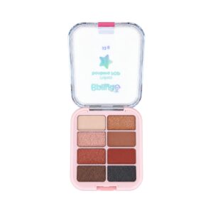 Make Paleta Sombras POP 8 Cores 13g - BRILHAE - UND