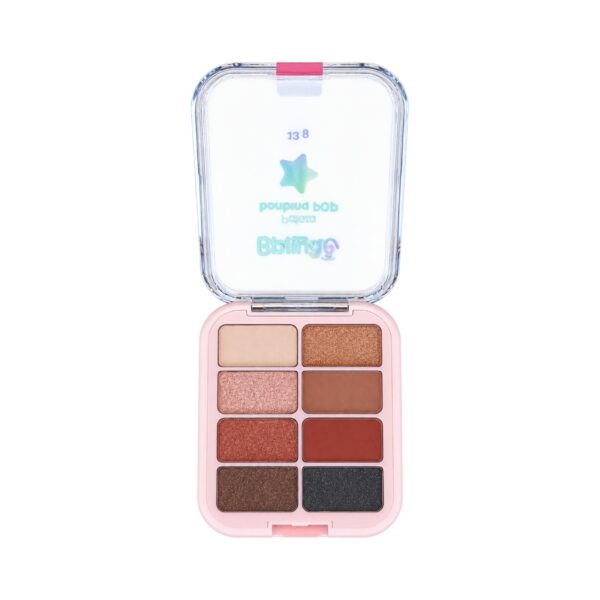 Make Paleta Sombras POP 8 Cores 13g - BRILHAE - UND