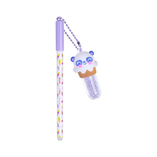 Make Caneta Gel Apagável + Lip Gloss Duo Charm - BRILHAE - UND