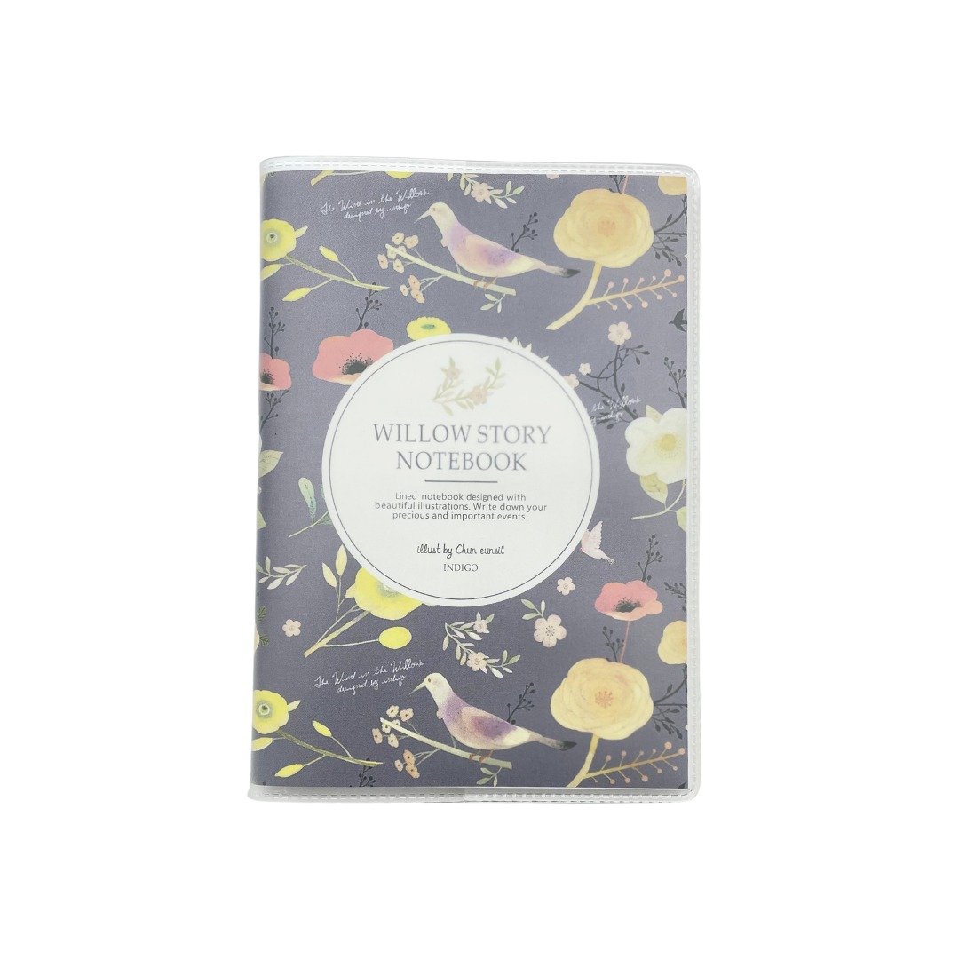 Caderno A6 Capa Protetora FLOR 9,5x13,4cm - UNISO - UND
