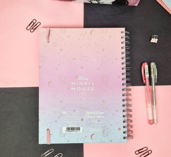 Caderno Smart Universitário 10 Matérias Disney Minnie DAC
