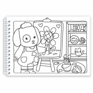 Livro de Colorir Cute Vibes - CIRANDA - UND