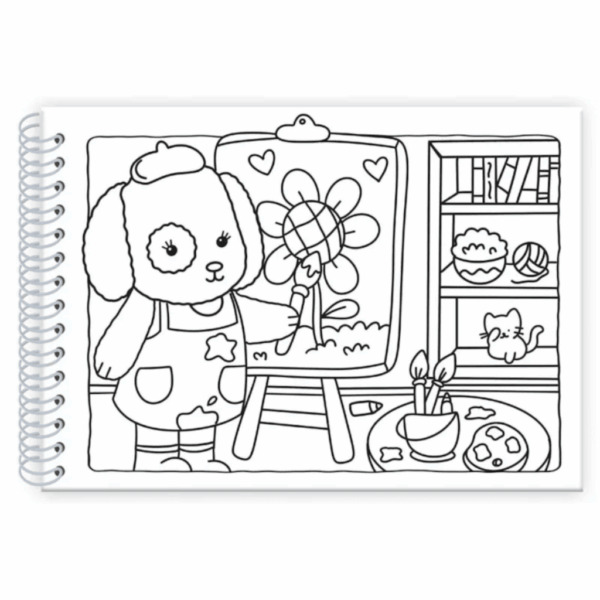 Livro de Colorir Cute Vibes - CIRANDA - UND