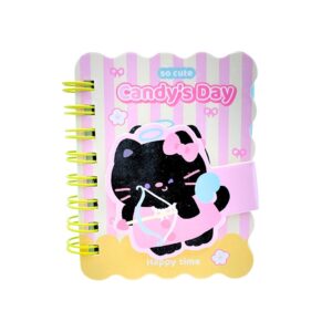 Mini Caderneta Candy Gato 6,5x8cm - UNISO - UND