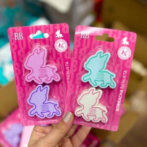 Borracha Silhueta Rebecca Bonbon c/ 2 Und - SKYPAPER - BLISTER