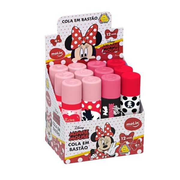 Cola Bastão Minnie Mouse MOLIN - KIT 4 UND