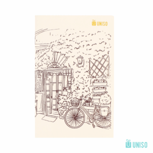 Caderno A5 Brochura SEM PAUTA Jardim 13,5x 20,5cm 32fls - UNISO - UND