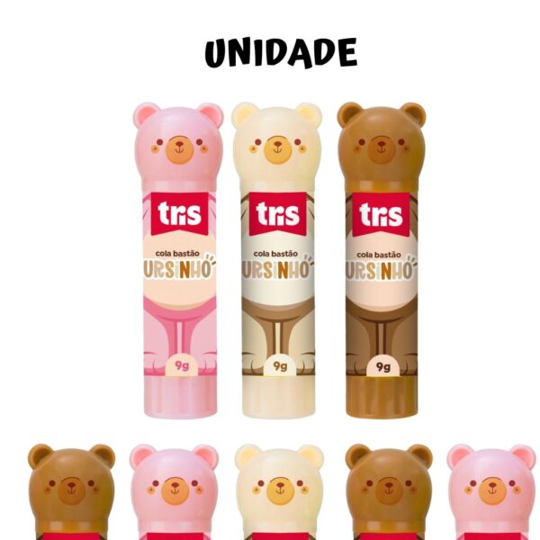 Cola Bastão 9g Ursinho TRIS