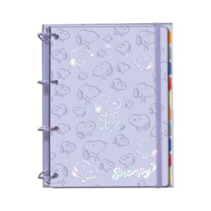 Fichário Universitário Capa em PU Snoopy 144 fls - DAC