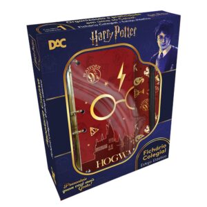 Kit Presenteável Fichário Colegial + Estojo Harry Potter - DAC