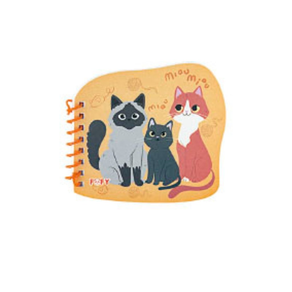 KIT Anotação GATOS 3 Peças - FOFY - BLISTER