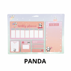 Kit Bloco de Notas Fofo Decorado 7 Blocos