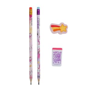 Kit Escolar 4 Peças Unicórnio - LEO E LEO - BLISTER