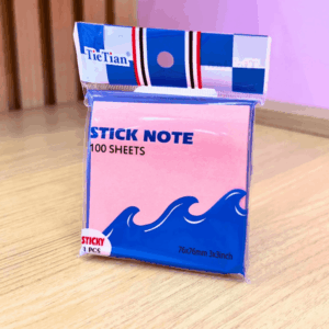 Bloco de Notas Adesivado Color 76x76mm - IMPORTADO - UND