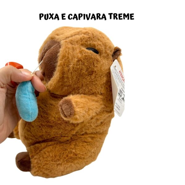 Pelúcia Capivara Melequinha 23 cm