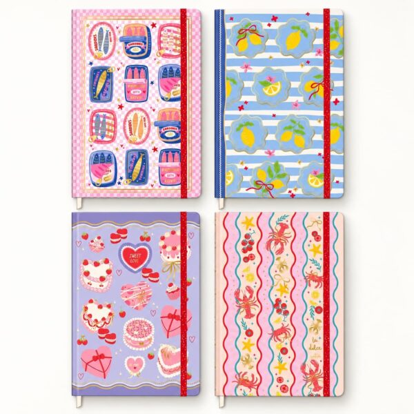 Caderno s/Pauta Capa Dura G Trend Sweet 80 Fls 14x20,8cm - TILIBRA - UND