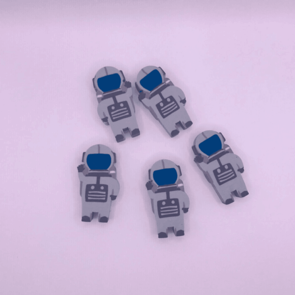 Kit Escolar Astronauta 4 Peças -  LEO E LEO - BLISTER