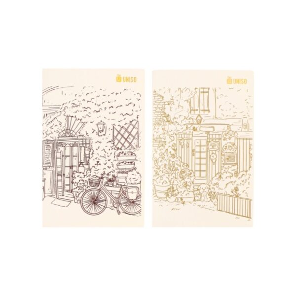 Caderno A5 Brochura PONTILHADO Cantinho Aconchegante 13,5x20,5cm - UNISO - UND