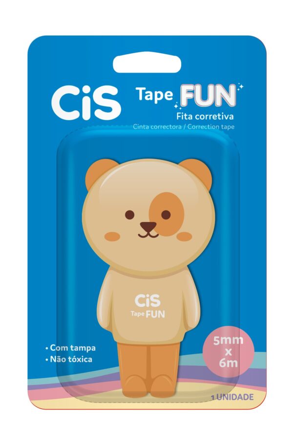 Fita Corretiva Tape Fun CIS - CX 12 UND