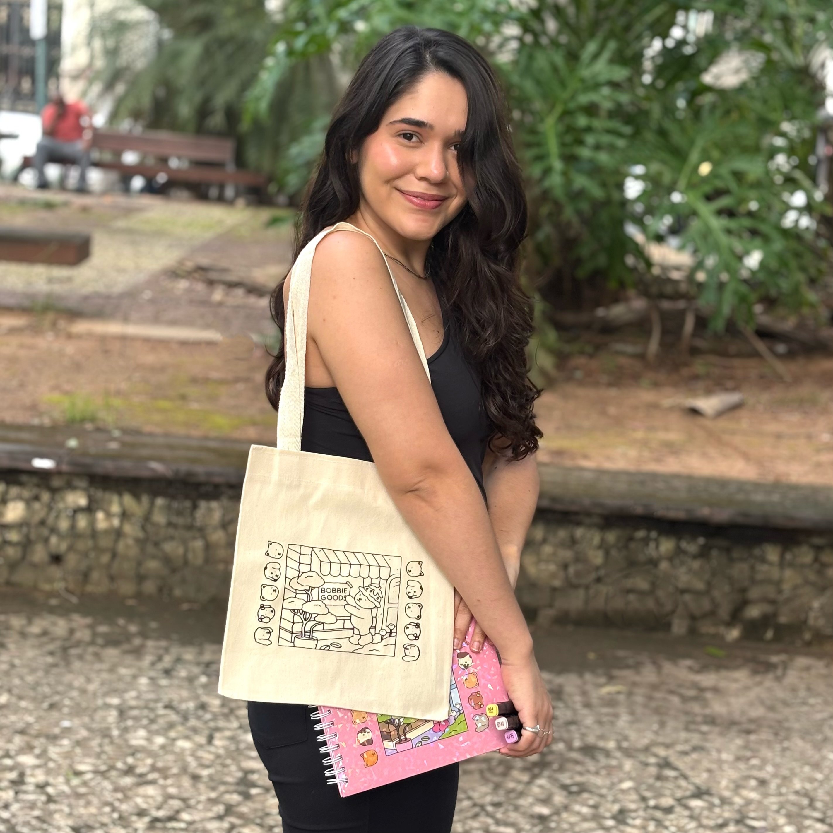 Ecobag para COLORIR Bobbie Goods - BOBBIE - UND