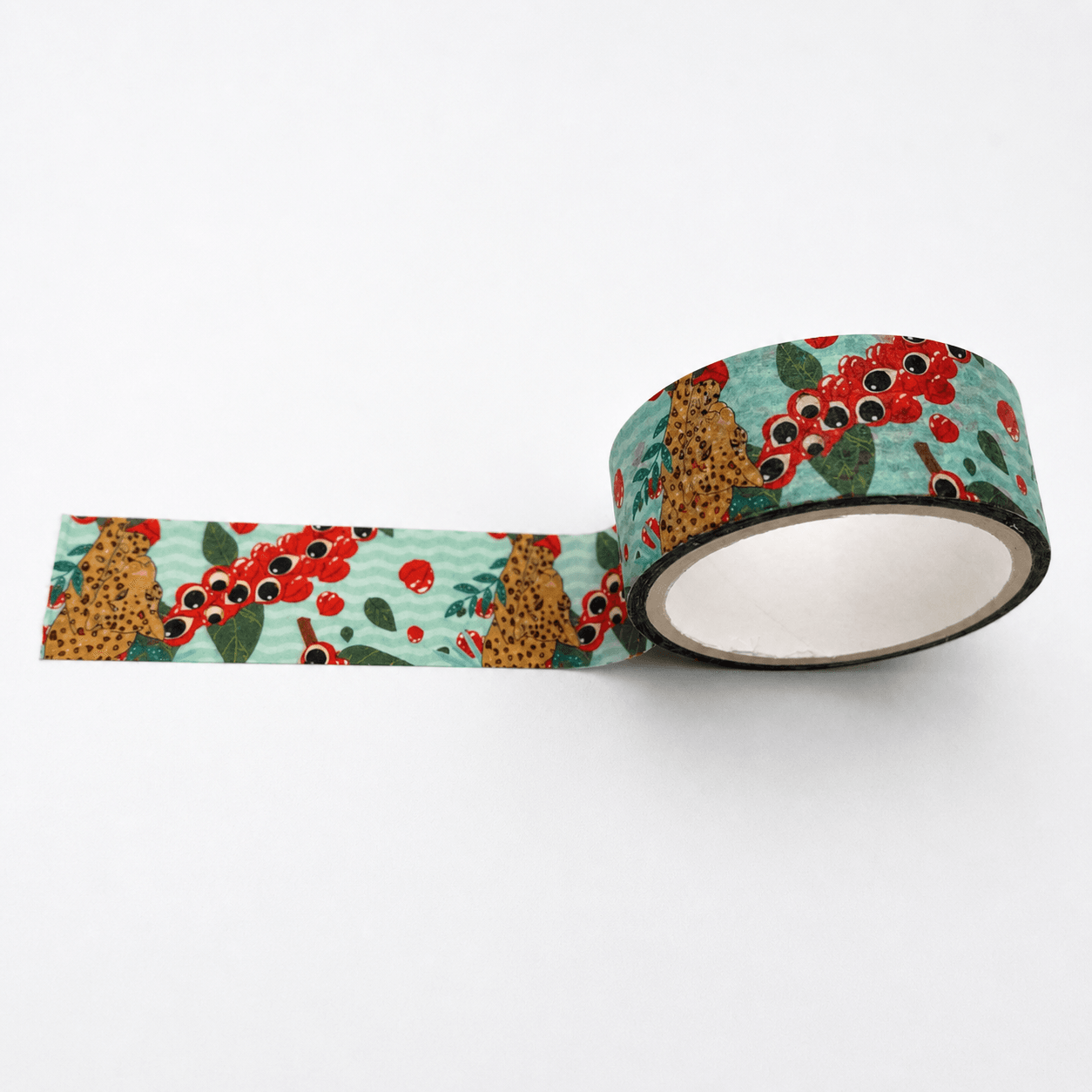 Fita Adesiva Washi Tape Guaraná 15mm x 3m - YINS PAPER - BLISTER