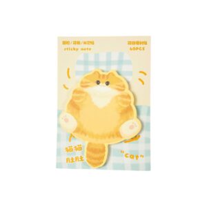 Bloco de Notas Adesivo Gato Fluffly 9x12,8cm - UNISO - UND