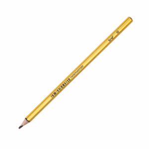 Lápis Hb Dourado Sextavado - BRW - CX 18 UND