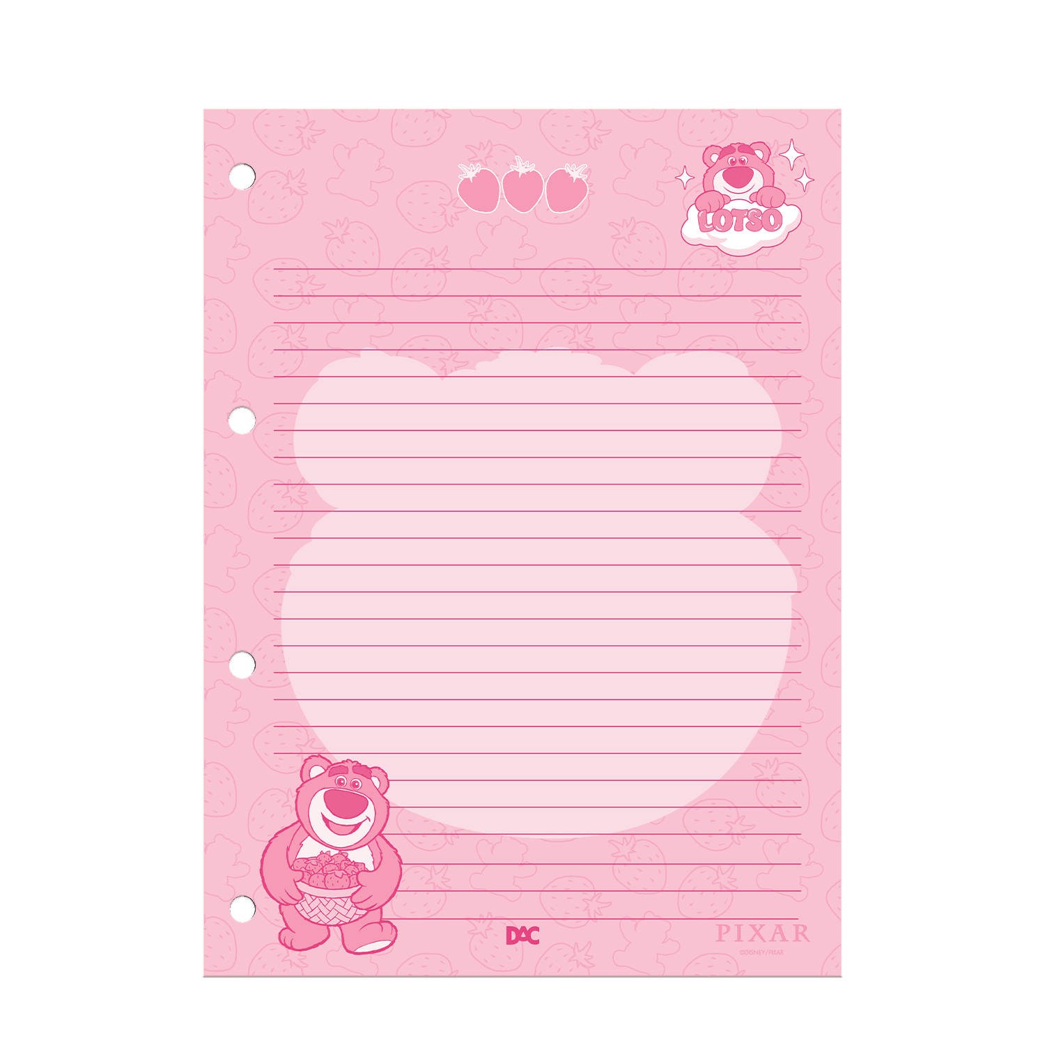 Fichário Universitário PVC Cristal Lotso DAC