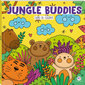 Livro de Colorir Jungle Buddies - CIRANDA - UND