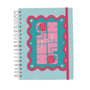 Caderno Smart Universitário 10 Matérias Hello Morango c/ Cheirinho DAC