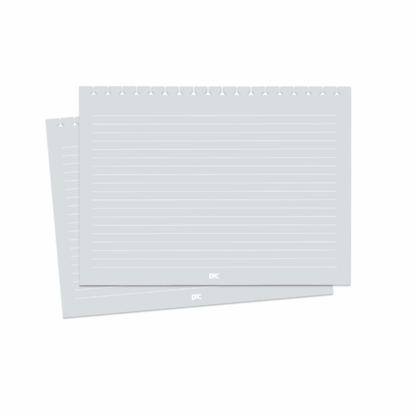 Refil Caderno Smart Universitário Horizontal Cinza DAC