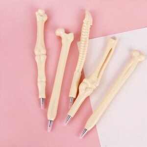 Caneta Fofa Osso Lovelypen - Kit 5 Und