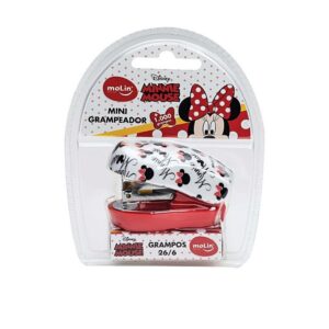 Mini Grampeador Minnie + 1000 grampos Molin
